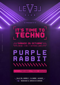 ENERGY & IT'S TIME TO TECHNO 26 octubre
