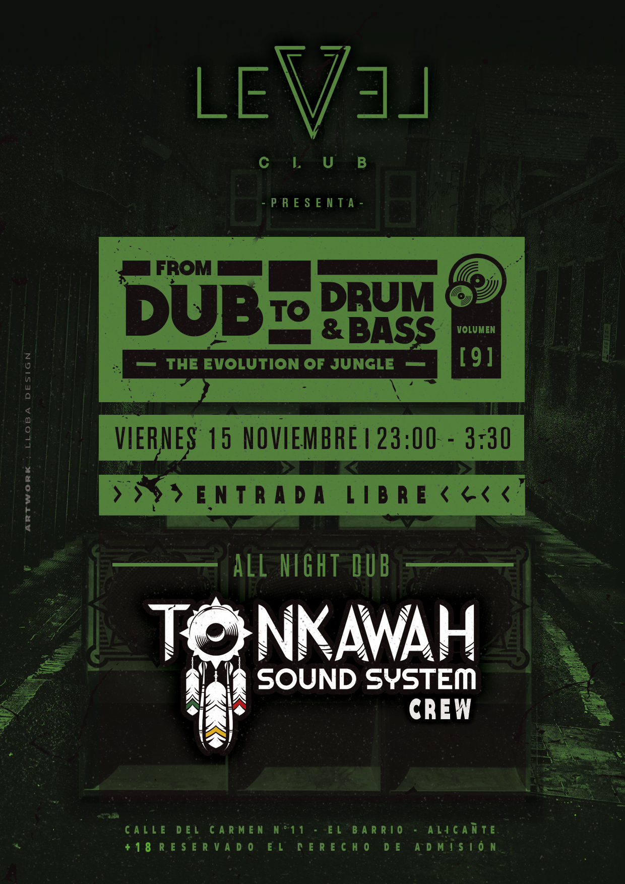 Tonkawah Soundsystem en From Dub to Drum and Bass - 15 Nov