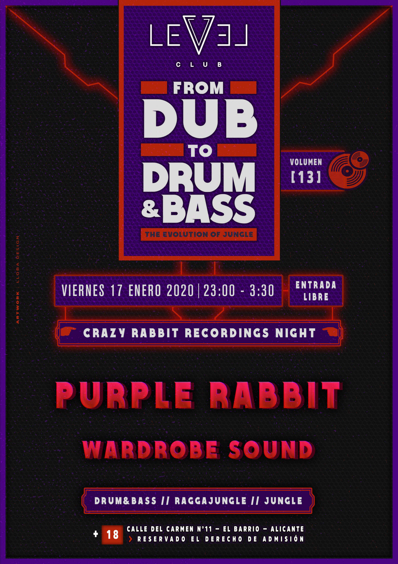 Crazy Rabbit Recordings night